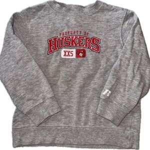 4T Grey Nebraska Husker Sweatshirt